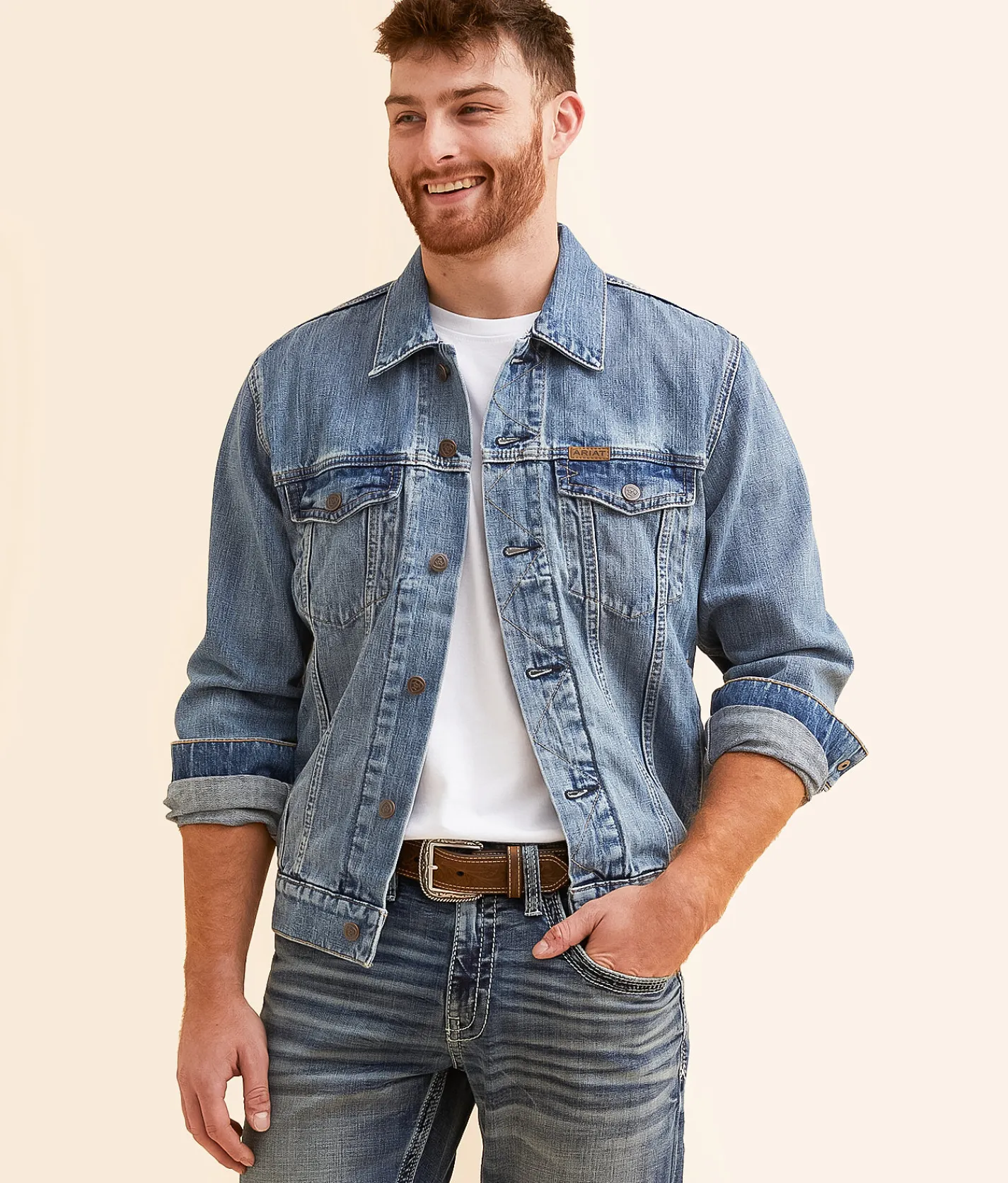 Ariat Denim Trucker Jacket Roby Discount