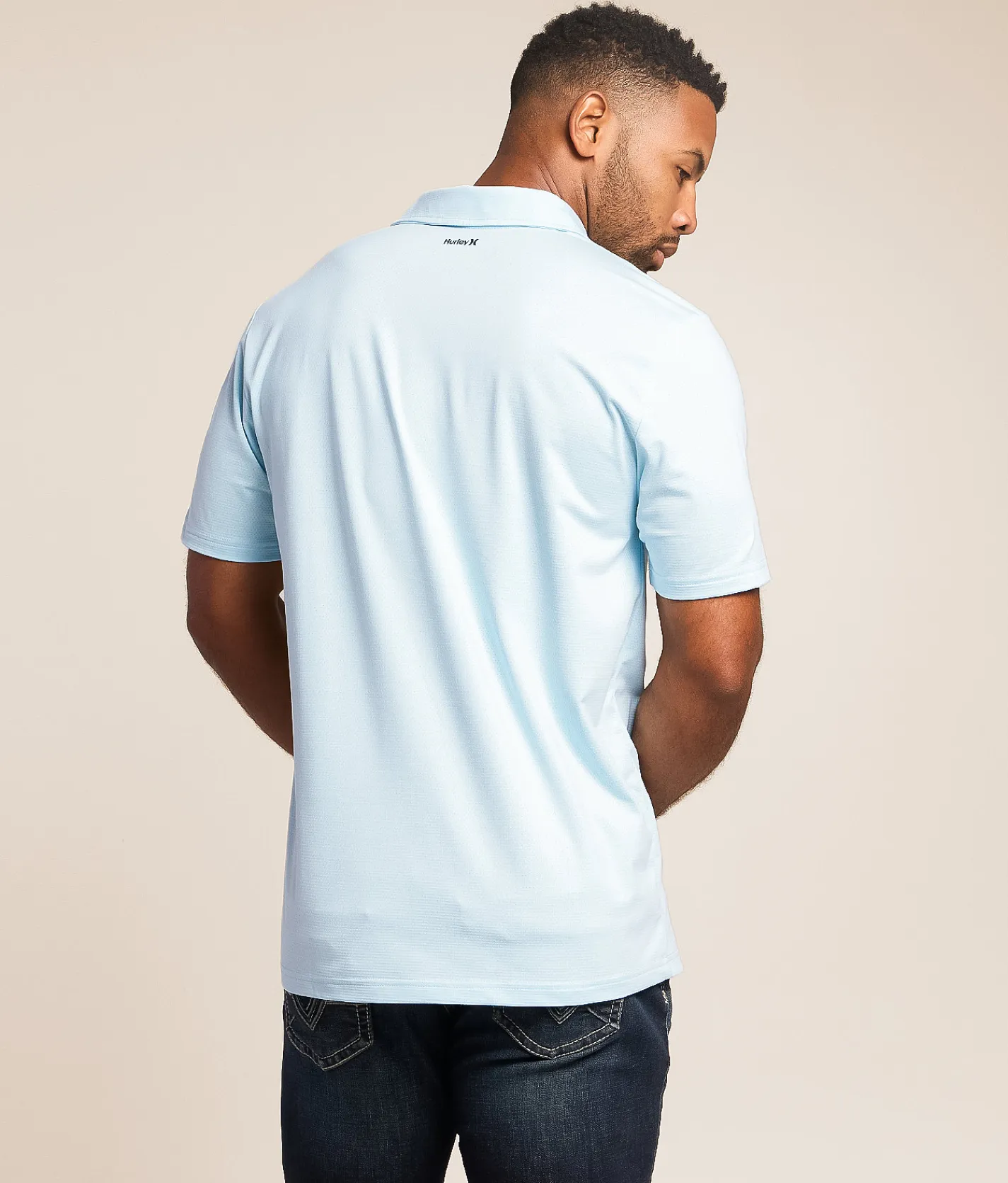 Hurley Denton Polo Seahaze Best