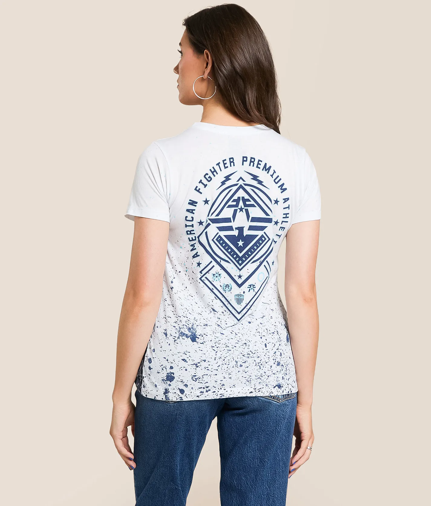 Tops | American Fighter Denville T-Shirt White