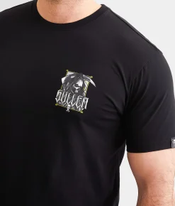 Sullen De Paiva Reaper T-Shirt Jet Black Clearance