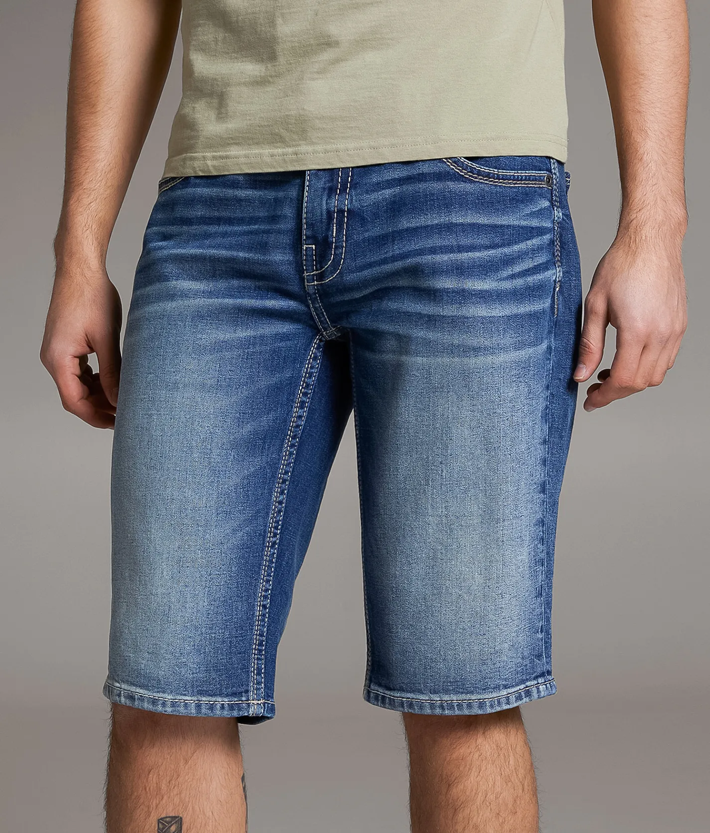 Bottoms|Shorts | BKE Derek Stretch Short Gould