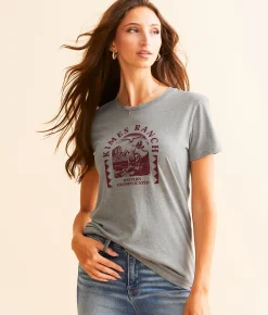 Kimes Ranch Desert Arch T-Shirt Dark Grey Heather Outlet