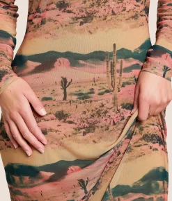 Wrangler® Desert Mesh Maxi Dress Mustard Online