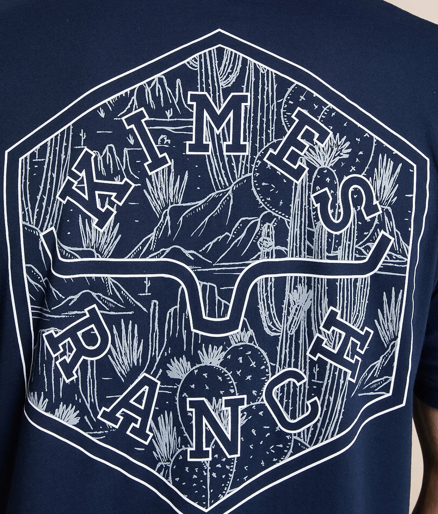 Graphic T-Shirts | Kimes Ranch Desert Pattern T-Shirt Midnight Navy