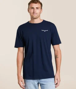 Graphic T-Shirts | Kimes Ranch Desert Pattern T-Shirt Midnight Navy