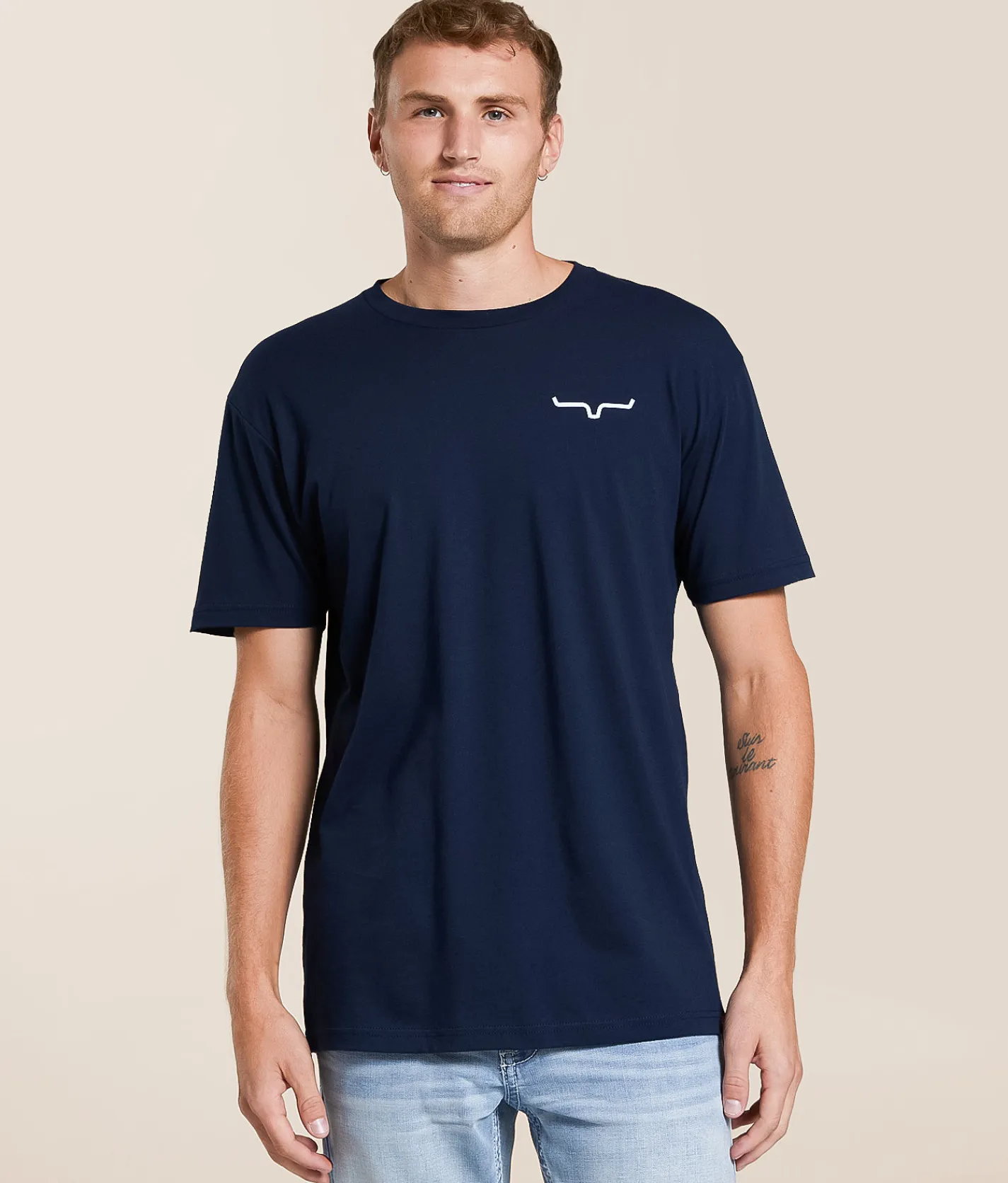 Graphic T-Shirts | Kimes Ranch Desert Pattern T-Shirt Midnight Navy