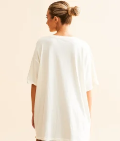 Wrangler® Desert Skull Oversized T-Shirt Marshmallow Discount