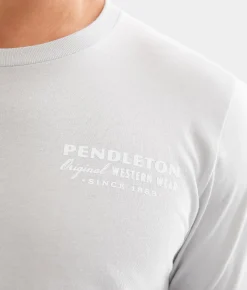Pendleton Desert Trail Ride T-Shirt Silver Online