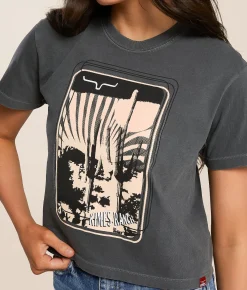 Kimes Ranch Desert Trip Cropped T-Shirt Pepper Discount