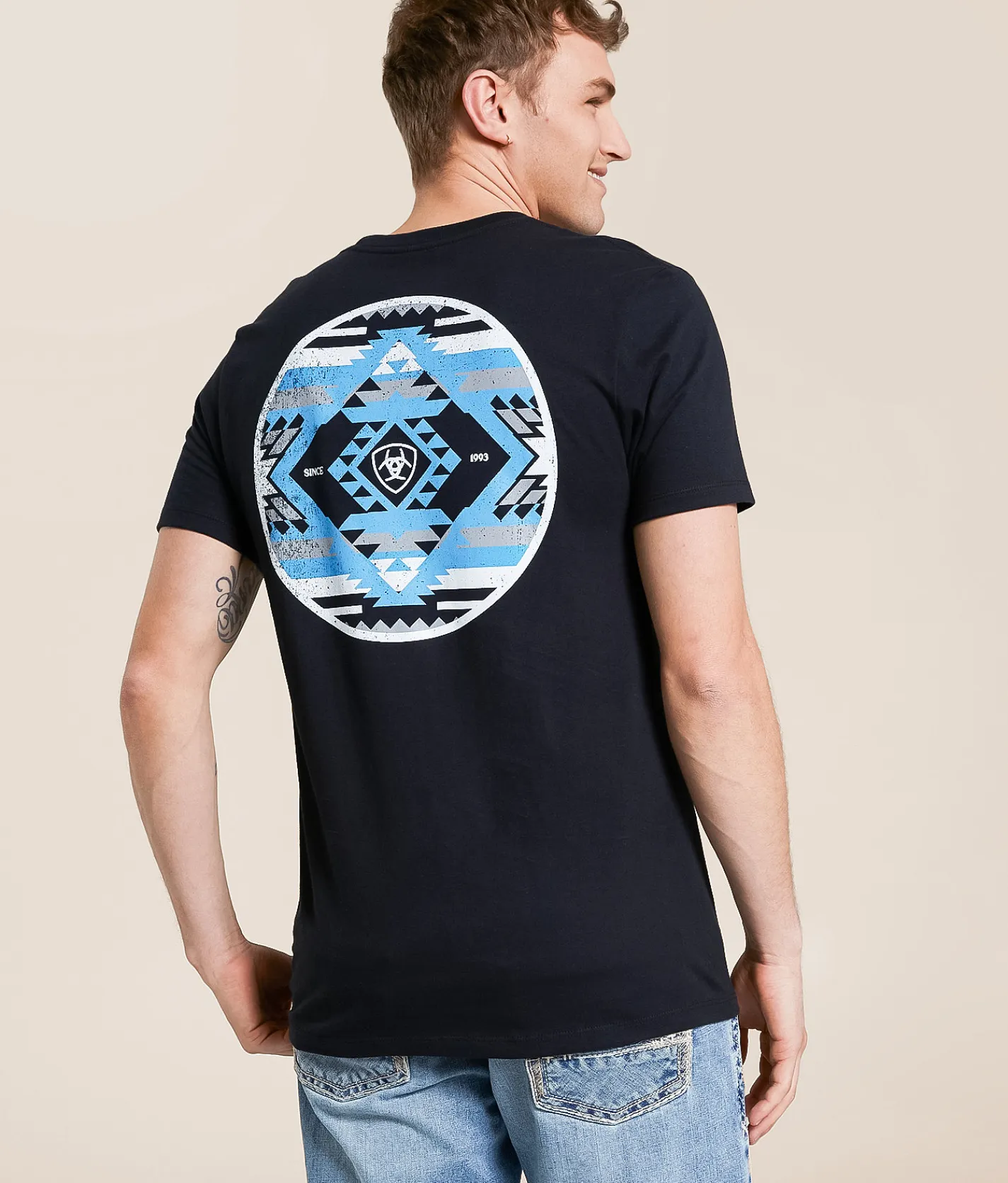 Ariat Desert Wanderer Circle T-Shirt Black Clearance