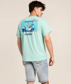 Caddie Designated Driver T-Shirt Chalky Mint Sale