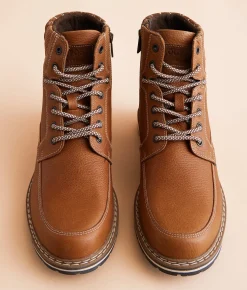 Outpost Makers Dex Leather Boot Dark Taupe Online
