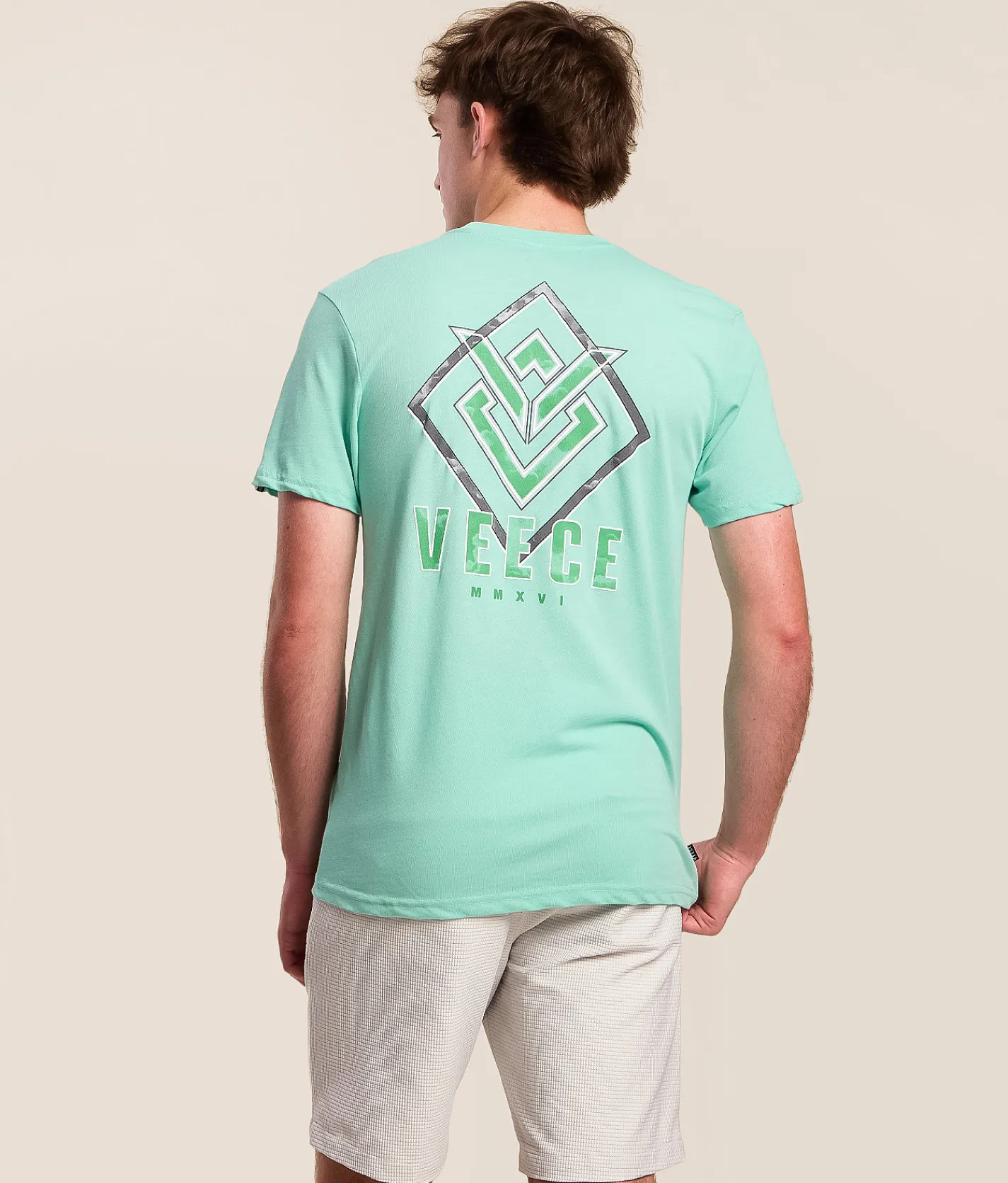Veece Diamond Air T-Shirt Aqua Sky Sale