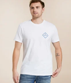 Graphic T-Shirts | Ariat Diamond Open T-Shirt White