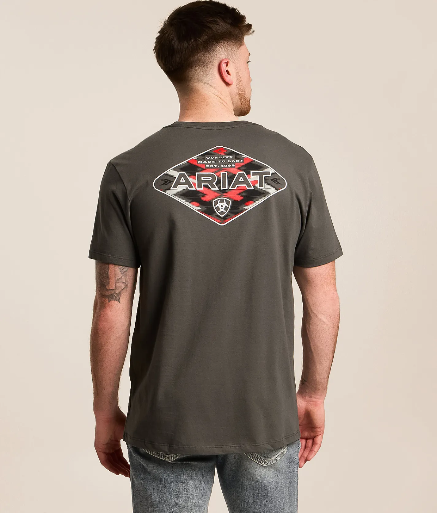 Ariat Diamond Quality T-Shirt Dark Shadow Online
