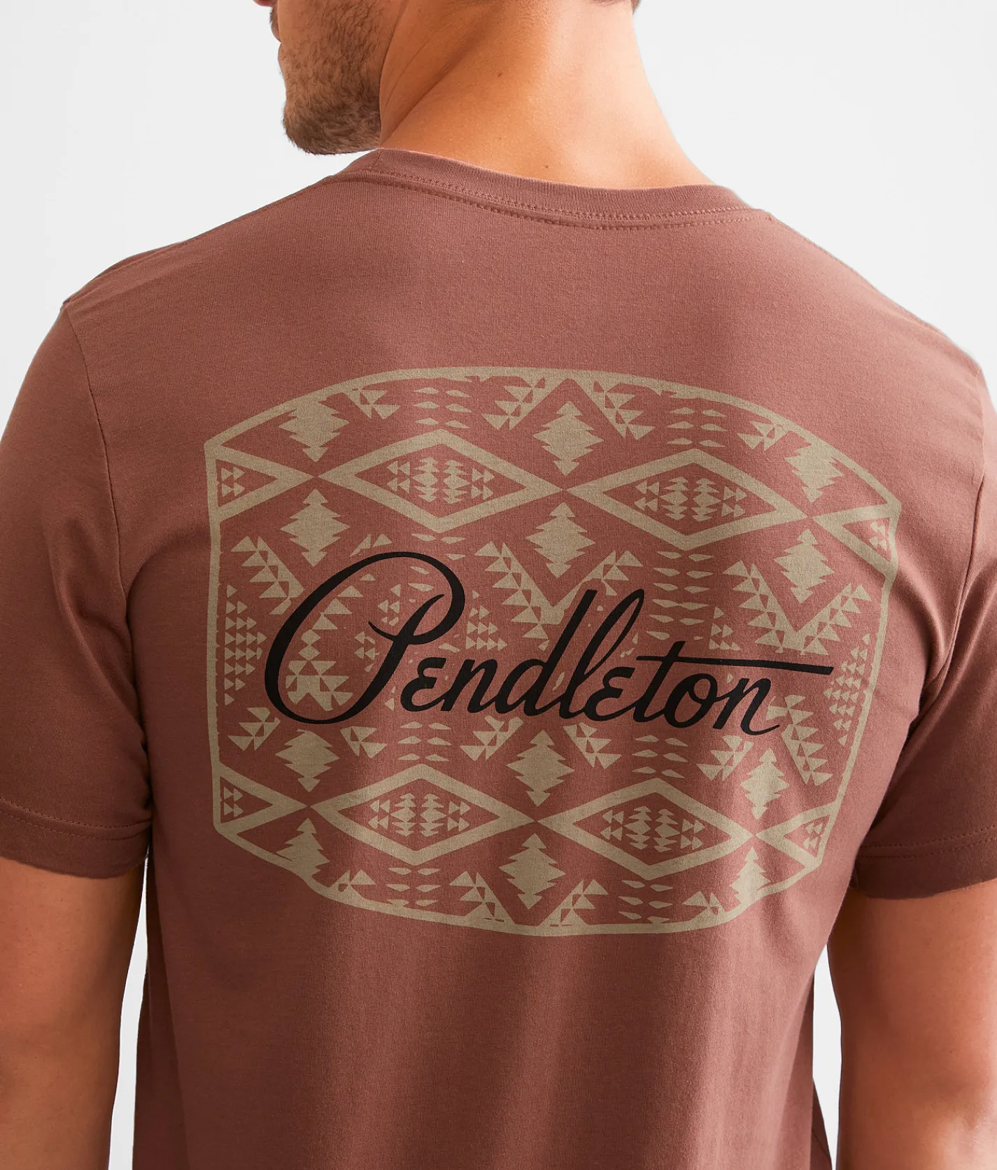 Pendleton Diamond River T-Shirt Chestnut Sale