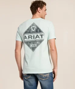 Ariat Diamond Serape T-Shirt Quiet Tide Discount