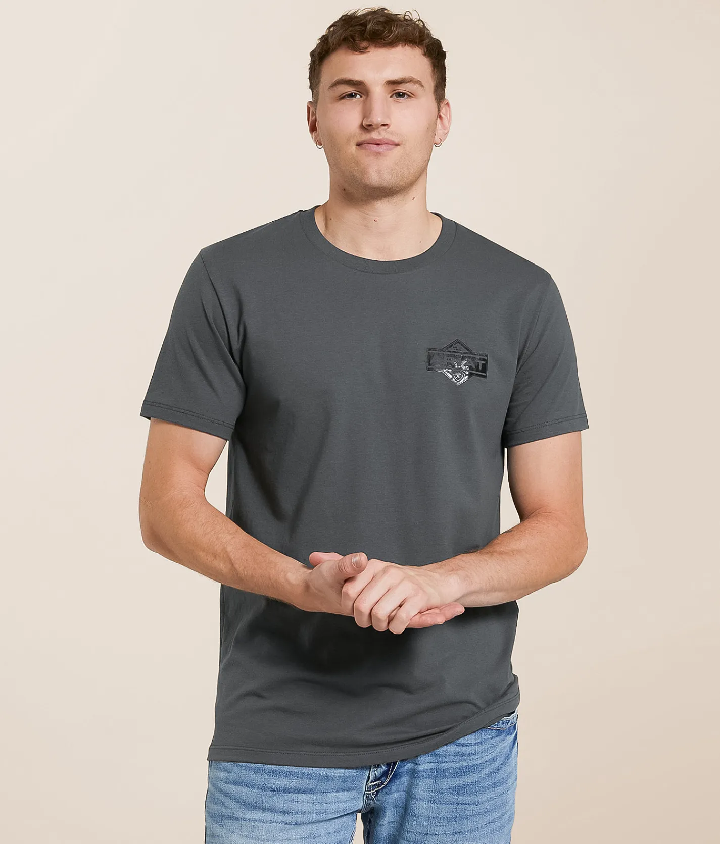 Graphic T-Shirts | Ariat Diamond T-Shirt Dark Shadow