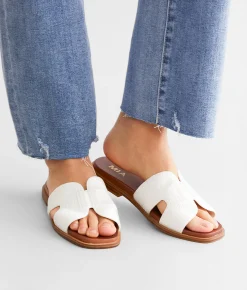 Mia Dia Sandal White