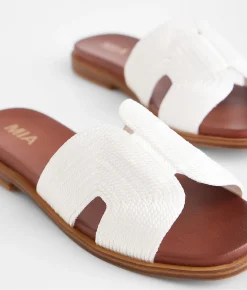 Mia Dia Sandal White