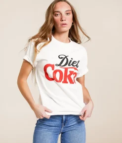 American Needle Diet Coke T-Shirt White Discount