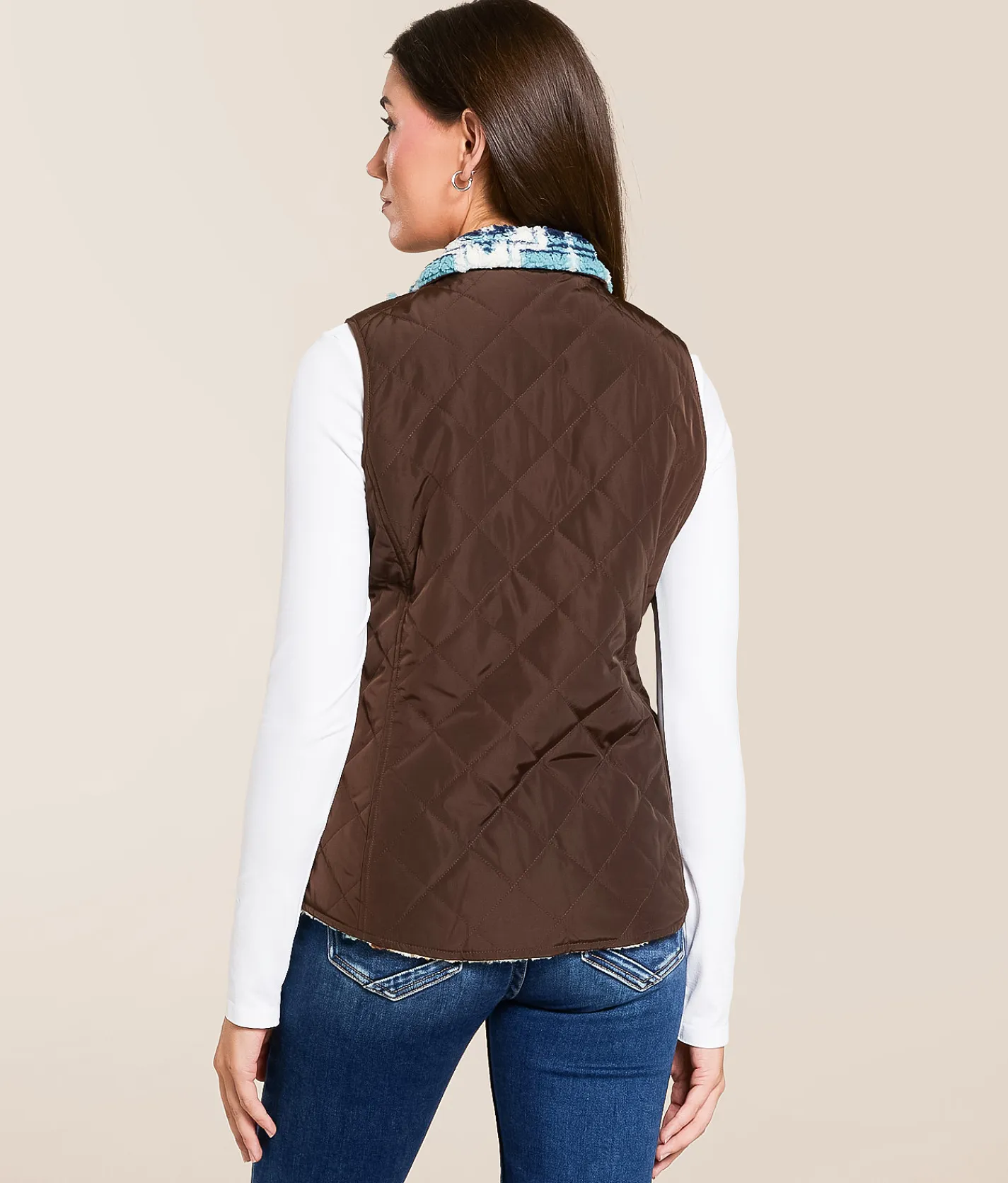 Tops|Coats & Jackets | Ariat Dilon 2.0 Reversible Vest Mole