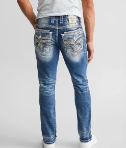 Rock Revival Dimitri Slim Straight Stretch Jean Dimitri SJ205 Best