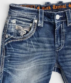 Rock Revival Dimitri Slim Straight Stretch Jean Dimitri SJ205 Best
