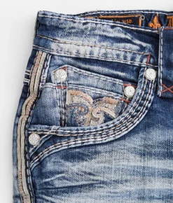 Rock Revival Jeans|Bottoms | Rock Revival Dimitri Straight Stretch Jean Dimitri J206