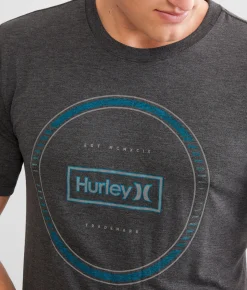 Hurley Display T-Shirt Black Polymer Hot