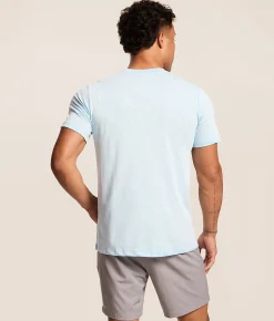 Tops|Graphic T-Shirts | Hurley Dissipate T-Shirt Blue Dream White Camden
