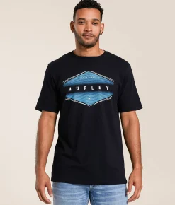 Tops|Graphic T-Shirts | Hurley Dissipate T-Shirt Solid Black