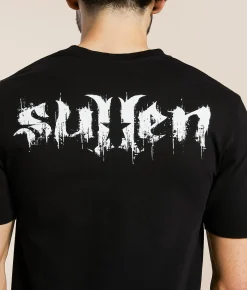 Sullen Distress T-Shirt Jet Black