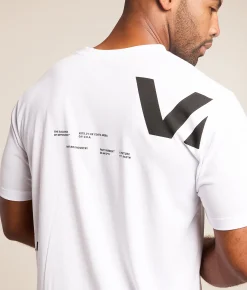 Tops|Graphic T-Shirts | RVCA Divided Sport T-Shirt White