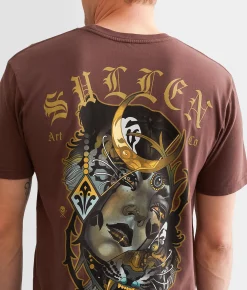 Graphic T-Shirts | Sullen Divided T-Shirt Puce