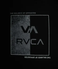 Tops|Graphic T-Shirts | RVCA Divide T-Shirt Black