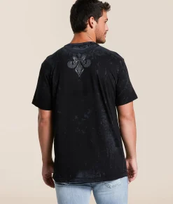 Tops|Graphic T-Shirts | Affliction Divine Wrath T-Shirt Black