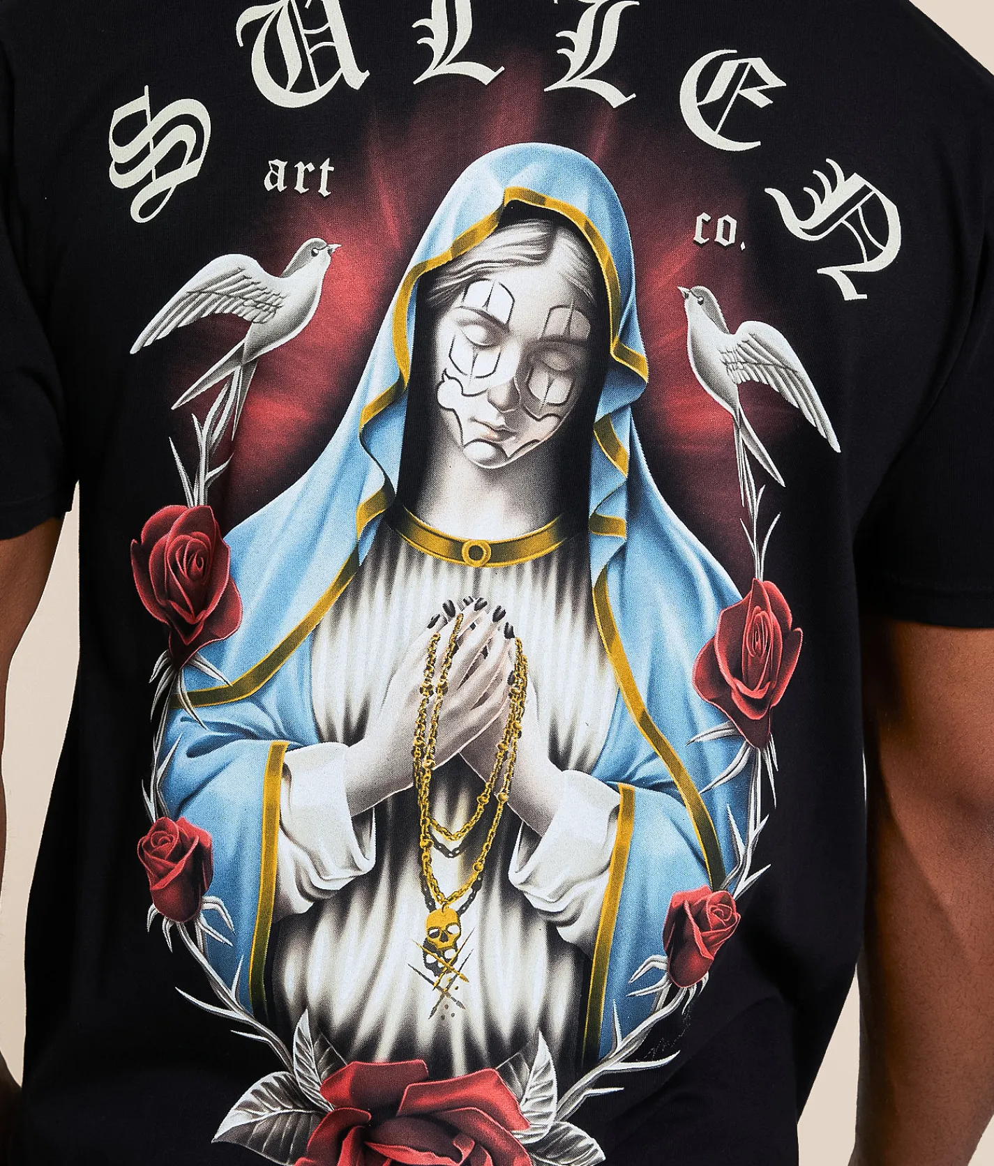 Sullen Divinity T-Shirt Jet Black