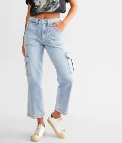 VERVET by Flying Monkey Dixie High Rise Cargo Stretch Jean Creative New