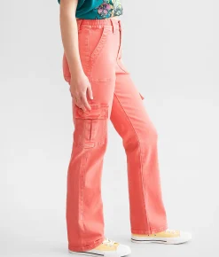VERVET by Flying Monkey Dixie Stretch Cargo Utility Pant Hibiscus Sale