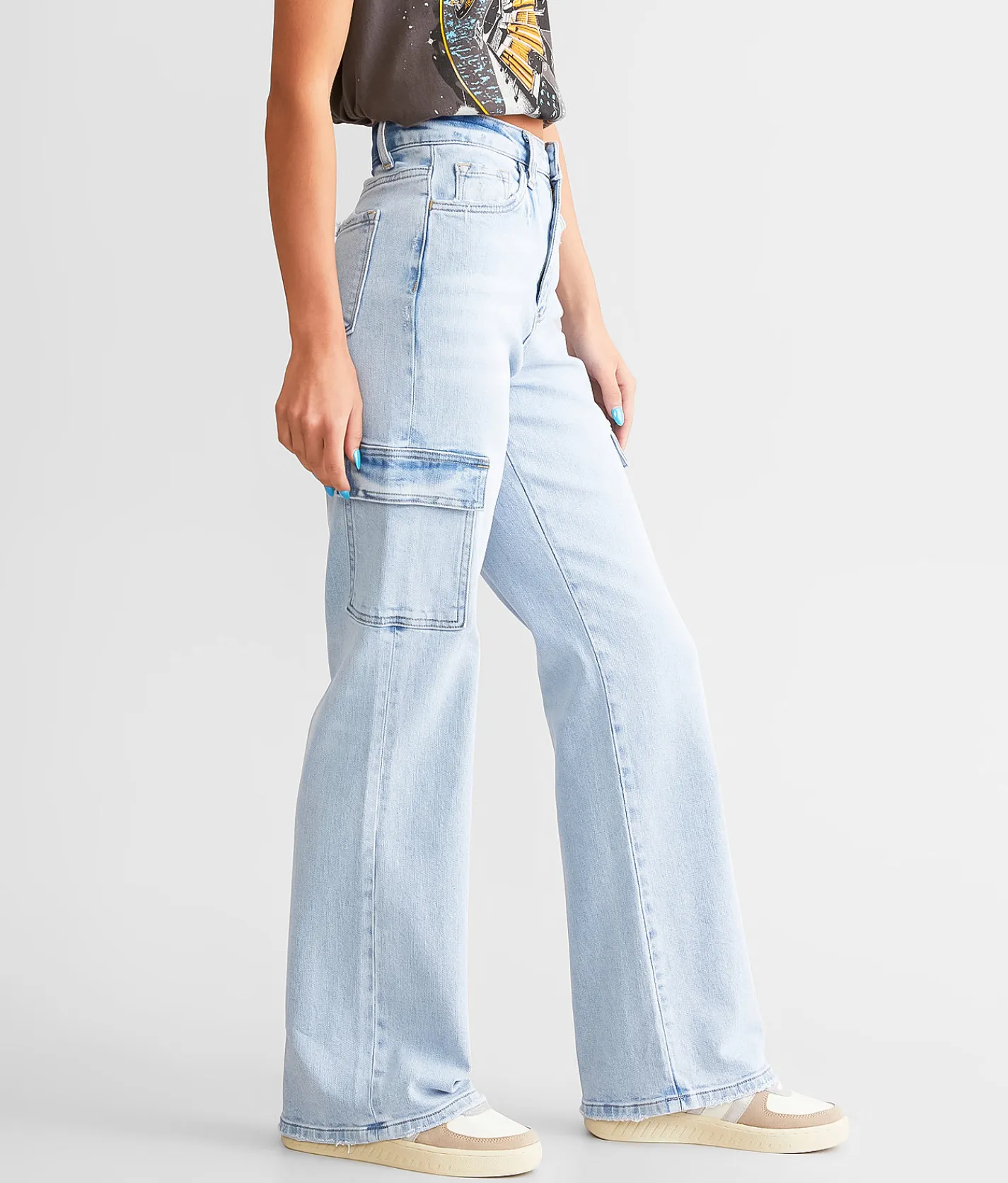 VERVET by Flying Monkey Dixie Vintage Straight Cargo Jean Enrapt