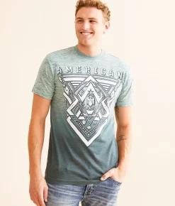 Graphic T-Shirts | American Fighter Dobson T-Shirt Sagebrush Green