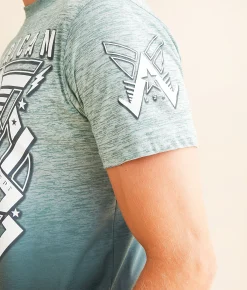 Graphic T-Shirts | American Fighter Dobson T-Shirt Sagebrush Green