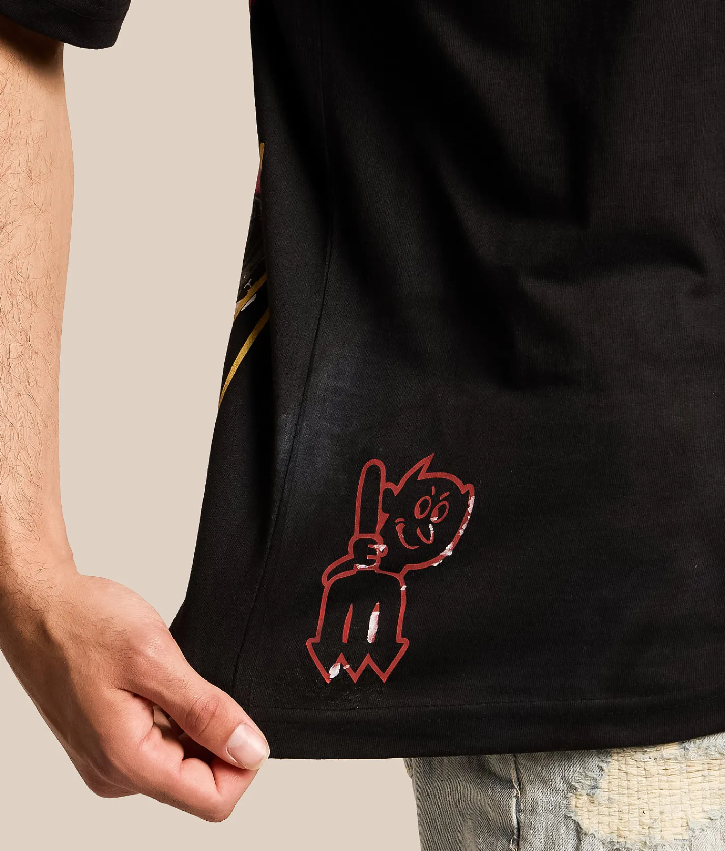Reason Dodge Demon T-Shirt Black Online