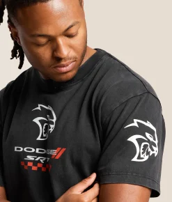 Tops|Graphic T-Shirts | PHILCOS Dodge Hellcat T-Shirt Black Vintage