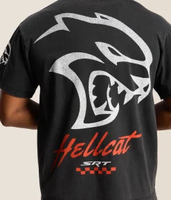 Tops|Graphic T-Shirts | PHILCOS Dodge Hellcat T-Shirt Black Vintage
