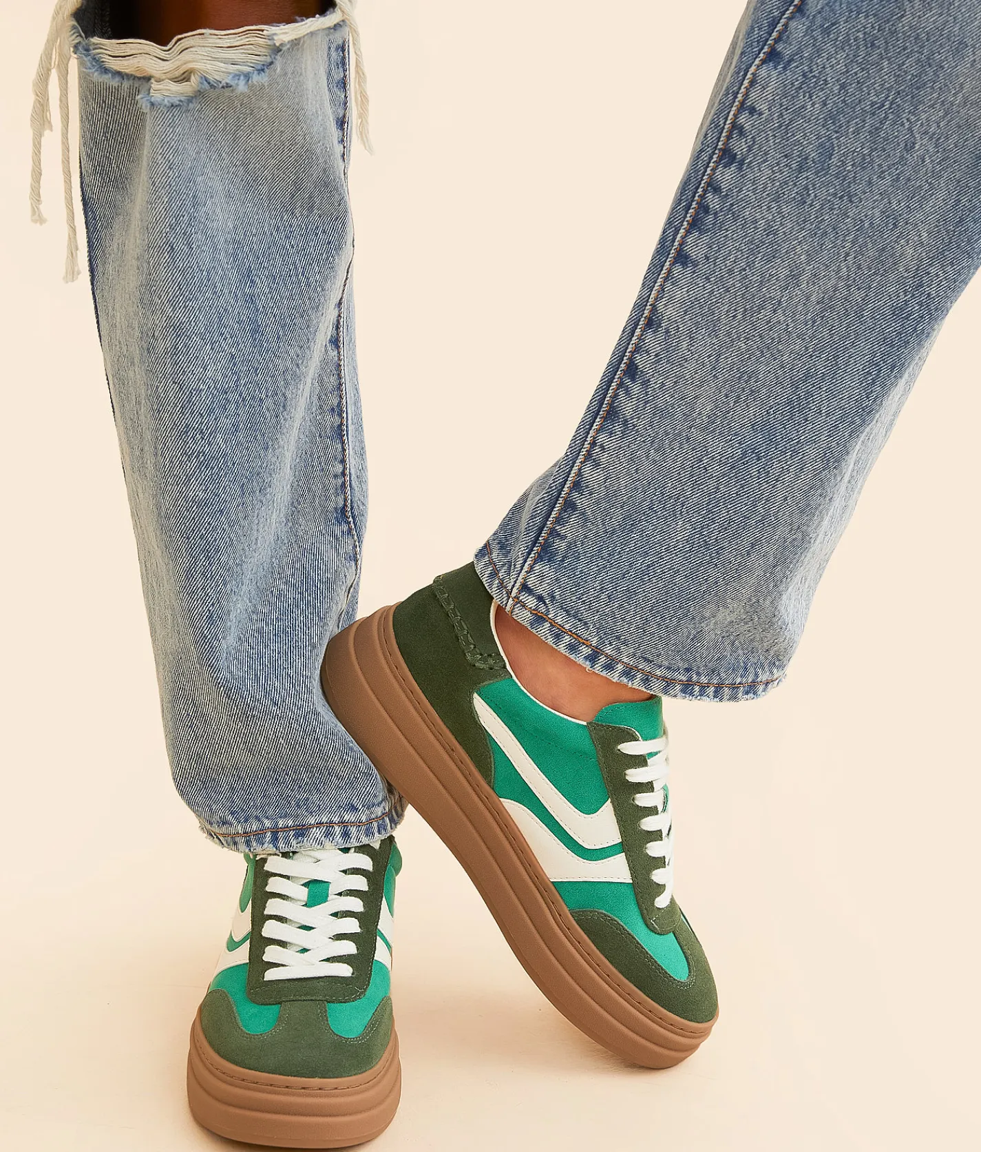 Steve Madden Dodge Sneaker Pink Multi Discount