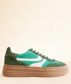 Steve Madden Dodge Sneaker Pink Multi Discount
