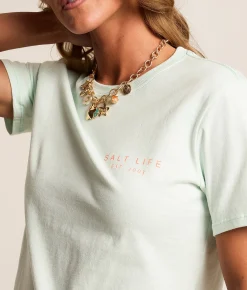 Tops | Salt Life Doggy Days T-Shirt Soothing Sea