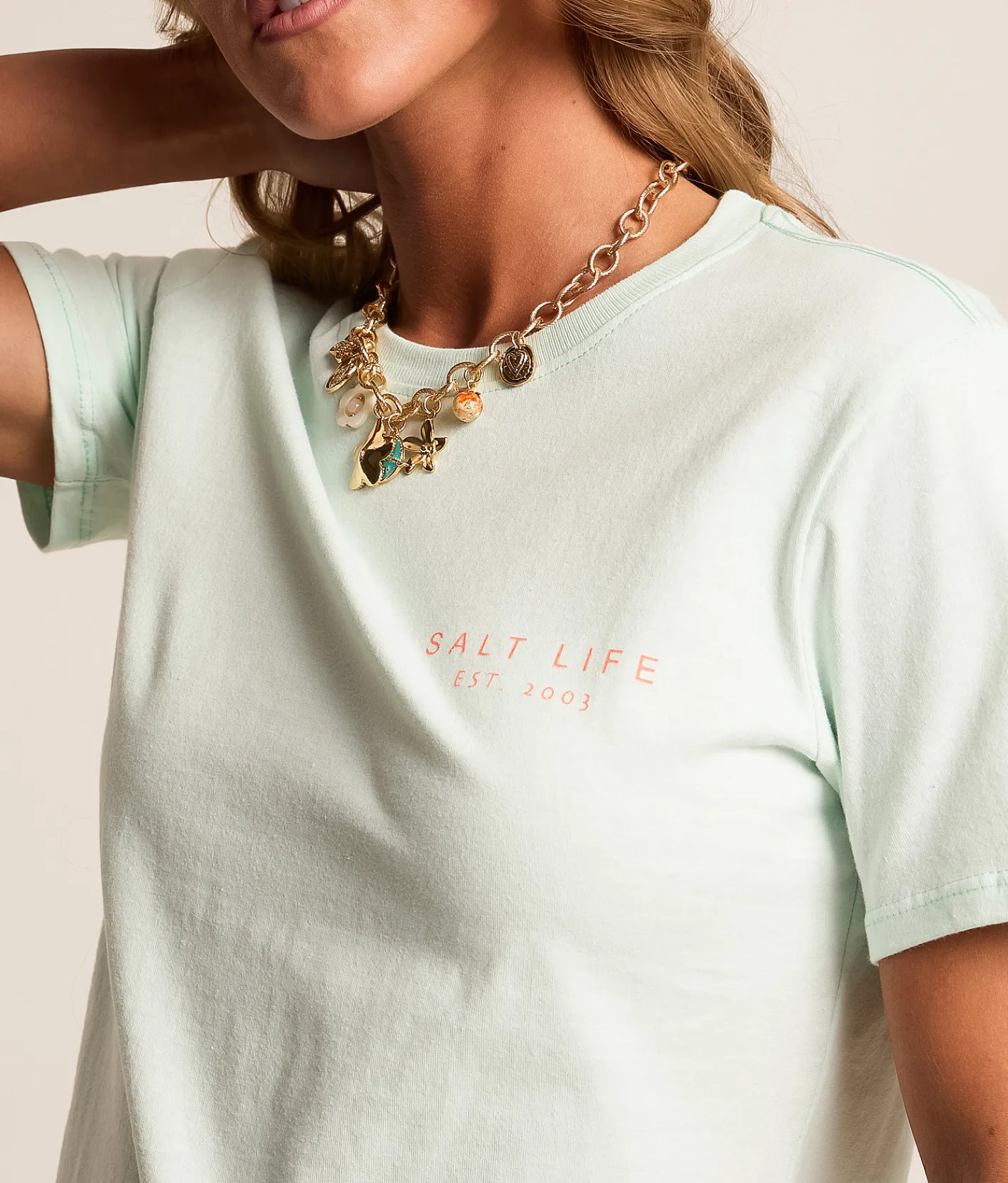 Tops | Salt Life Doggy Days T-Shirt Soothing Sea